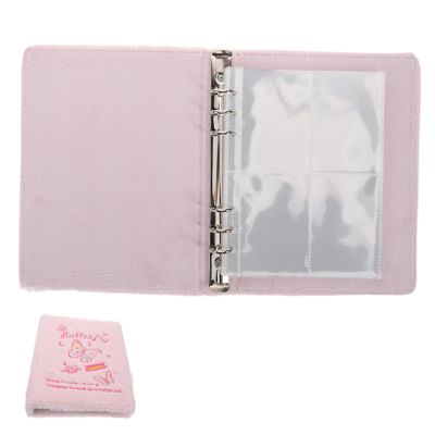 Toddler Photo Album with 4 Card Sleeves and Refillable Cover