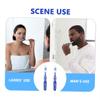 PartyKindom 6-Pack Small Toothbrushes with Soft PP, TPR, and Nylon Handles, Ergonomic Design and Large Brush Heads for Prison Inmates view 3