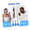 Happyyami 3-Piece Short-Handle Toothbrushes for Travel and Correctional Facility Use view 4