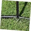 BCOATH Spiral Iron Dog Stake, Reusable, Silver, Sturdy view 3