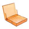 SAFIGLE Injection-Molded Storage Box for Medical Use, Brown Plastic, Lightproof Closure, Flexible Design, Safe and Convenient for Hospitals view 1