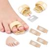 HENGBIRD Hammer Toe Pads, 6-Piece Toe Splint Set for Crooked, Claw, and Overlapping Toes view 1