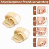 HENGBIRD Hammer Toe Pads, 6-Piece Toe Splint Set for Crooked, Claw, and Overlapping Toes view 3