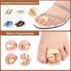 HENGBIRD Hammer Toe Pads, 6-Piece Toe Splint Set for Crooked, Claw, and Overlapping Toes view 4