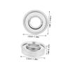 Vaguelly 2-Piece Front Wheel Bearing Pair, Carbon Steel, for Wheelchairs and Walkers view 2