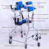 Height-Adjustable 8-Wheel Walker with Seat for Seniors view 2