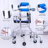 Height-Adjustable 8-Wheel Walker with Seat for Seniors view 3