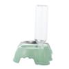 Toyvian Automatic Pet Feeder with Dual Bowl and Water Dispenser view 1