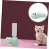 Toyvian Automatic Pet Feeder with Dual Bowl and Water Dispenser view 4
