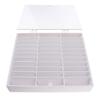 Storage Box for Artificial Nails, 30 Compartments, Acrylic, White view 1
