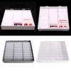 Storage Box for Artificial Nails, 30 Compartments, Acrylic, White view 2