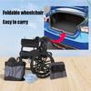 WLH Alexanders Lightweight Folding Reclining Transport Wheelchair view 4
