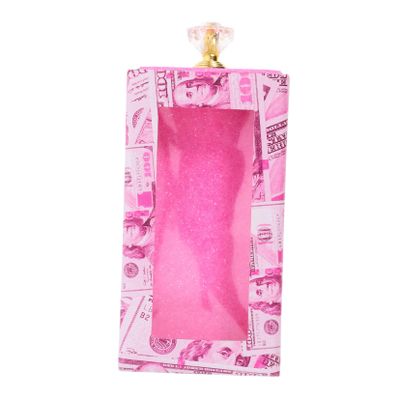 LOLIPPYY Pink Rectangular Cardboard Eyelash Box with Window