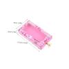 LOLIPPYY Pink Rectangular Cardboard Eyelash Box with Window view 2