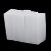 10-Piece Nail Art Manicure Pedicure Buffer Blocks, White view 2