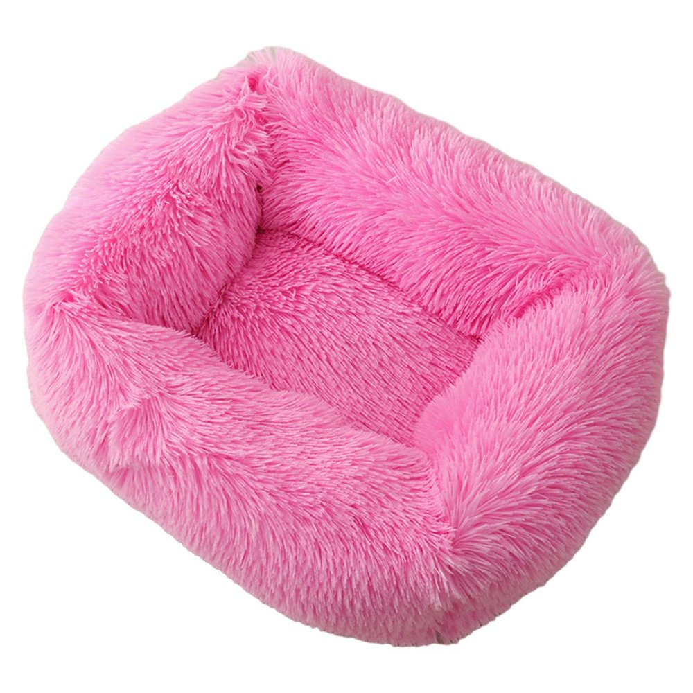 NVOQILIN Plush Pet Sofa Bed with Thick Cover
