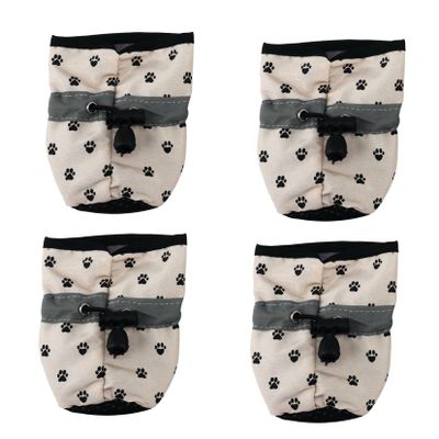 BAZEITFLOW 4-Pack Dog Shoes