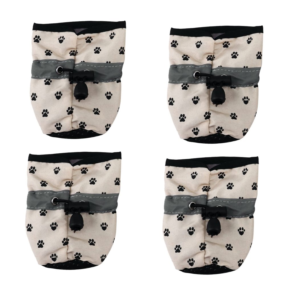 BAZEITFLOW 4-Pack Dog Shoes