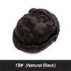 ZENY896V Men's Dreadlock Toupee, 6 in, Afro Twist Crochet Braids, 1B#, 7x10 view 2