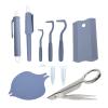 Tick Remover Tool and Flea Extractor Kit, 3.66-Inch Ergonomic Pet Grooming Set view 1