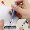 Tick Remover Tool and Flea Extractor Kit, 3.66-Inch Ergonomic Pet Grooming Set view 4