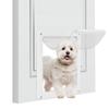 Pet Door with Removable Panel and Safety Lock view 2