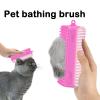 Dog Deshedding Brush - Silicone Pet Grooming Tool view 3