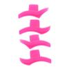 VALICLUD 2-Pair Reusable Silicone Eyeliner Stencils for Cat-Eye Wings view 1