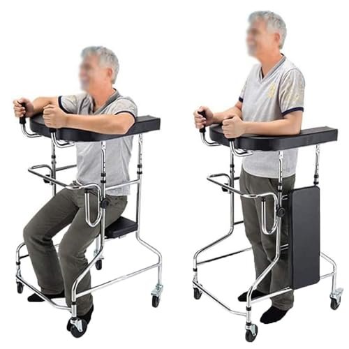 Standing Aid Walker with U-Shaped Armrests