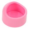 Abaodam Pink Round Plastic Feeding Bowl view 1
