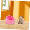Abaodam Pink Round Plastic Feeding Bowl view 4