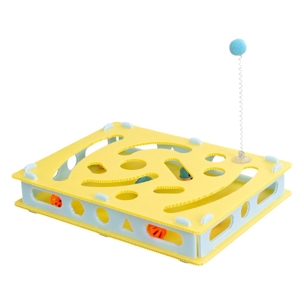 Cat Puzzle Toy, Interactive Maze Game, 39.7 x 40.6 x 40.5 cm