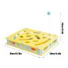 Cat Puzzle Toy, Interactive Maze Game, 39.7 x 40.6 x 40.5 cm view 2