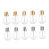 Refillable ABS Lip Gloss Tubes, Silver and Gold view 1