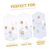 Refillable ABS Lip Gloss Tubes, Silver and Gold view 2