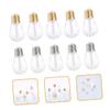 Refillable ABS Lip Gloss Tubes, Silver and Gold view 3