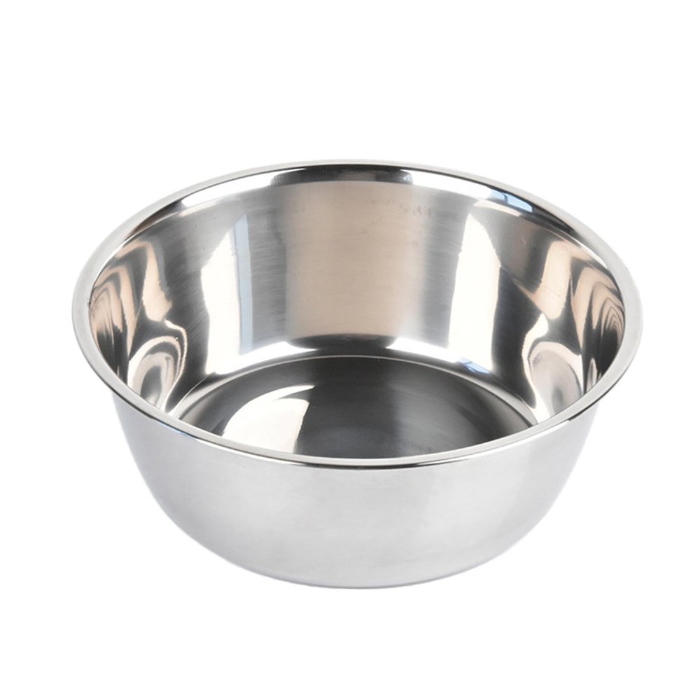 Stainless Steel Pet Bowl - Round Dog Bowl