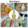 Reusable Washable Bird Diapers for Small Parrots view 4