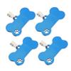 UKCOCO 4-Piece Stainless Steel Pet ID Tags view 1