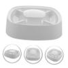 ibasenice Divided Slow-Feeder Bowl for Cats and Dogs view 2
