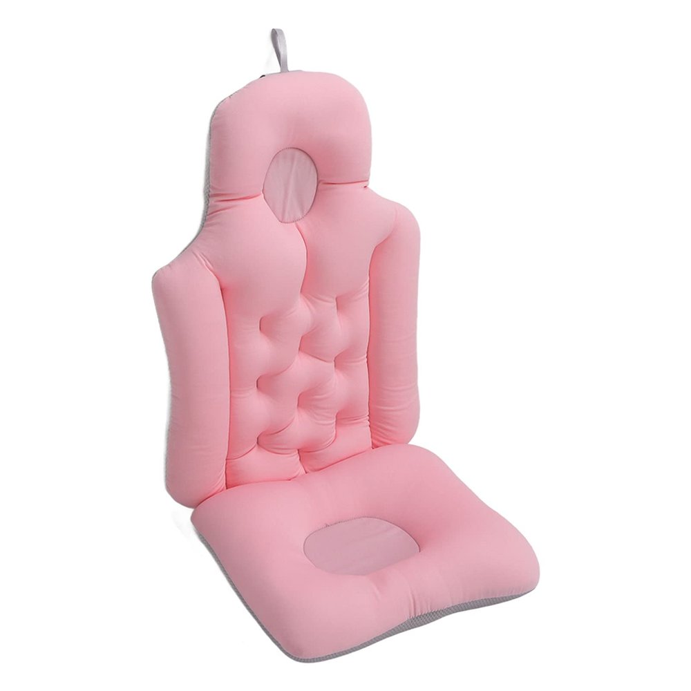 Zenithaur Bath Pillow with Full-Body Support, Non-Slip Foam Bath Mat for Shower, Soft Bathtub Cushion, 79 x 35 x 8 cm