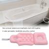 Zenithaur Bath Pillow with Full-Body Support, Non-Slip Foam Bath Mat for Shower, Soft Bathtub Cushion, 79 x 35 x 8 cm view 2