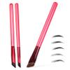 LOLIPPYY 3-Piece Multifunctional Eyebrow Brush Set with Synthetic Bristles view 1