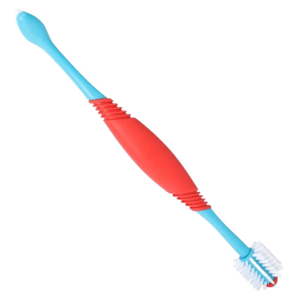 Pet Toothbrush, Double-Headed Puppy Toothbrush