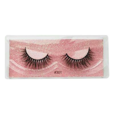 1 Pair 3D Mink Lashes, Cruelty-Free, Fluffy and Thick