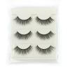 Half-Eye Lashes, 3 Pairs, Reusable Natural Mink-Style False Eyelashes view 1