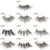 Half-Eye Lashes, 3 Pairs, Reusable Natural Mink-Style False Eyelashes view 4