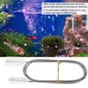 CFTGIW Flexible Stainless Steel Aquarium Pump Tube Cleaning Brush, Double-Ended, White view 3