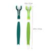 CVUTOVO Pet Toothbrush Triple Head 2-Pack view 2