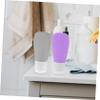minkissy 4-Piece Silicone Travel Bottles, Refillable Squeeze Bottles for Shampoo and Lotion, Leak-Proof for Travel and Daily Use view 4